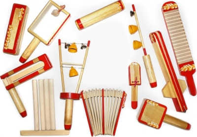 Набор шумовых музыкальных инструментов