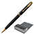 Ручка шариковая PARKER "Sonnet Core Matt Black GT", корпус черный матовый лак, позолоченные детали, черная, 1931519