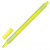 Ручка капиллярная (линер) SCHNEIDER (Германия) "Line-Up", НЕОНОВО-ЖЕЛТАЯ, трехгранная, линия письма 0,4 мм, 191064