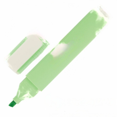 Текстовыделитель ЮНЛАНДИЯ "COLORSTAR PASTEL", МЯТА, линия 1-4 мм, 151711