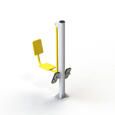 Тренажер уличный для укрепления основных групп мышц ног