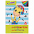 Картон цветной А4 немелованный (матовый), 8 листов 8 цветов, в папке, ЮНЛАНДИЯ, 200х290 мм, "ВЕСЕЛЫЙ ЖИРАФИК", 129568