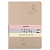 Тетрадь 60 л. в клетку обложка кожзам под рогожку, сшивка, B5 (179х250мм), БЕЖЕВЫЙ, BRAUBERG HARMONY, 403841