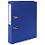 Папка-регистратор, покрытие пластик, 50 мм, ПРОЧНАЯ, с уголком, BRAUBERG, синяя, 226590