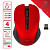 Мышь беспроводная с бесшумным кликом SONNEN V18, USB, 800/1200/1600 dpi, 4 кнопки, красная, 513516