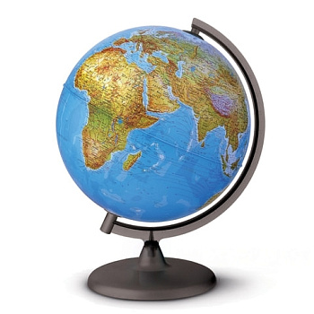 Глобус физический/политический TECNODIDATTICA "Orion" (Италия), диаметр 300 мм, с подсветкой, 0330ORRS0FI1G04