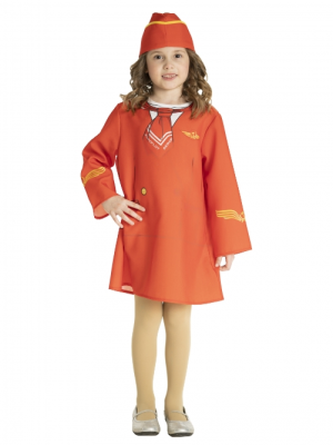 Детский карнавальный костюм Стюардесса (рост 116-122 см)