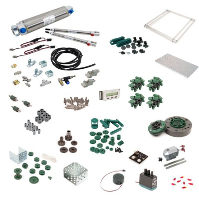 Ресурсный робототехнический набор Механика и Пневматика для VEX EDR