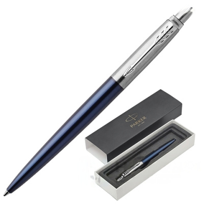 Ручка шариковая PARKER "Jotter Core Royal Blue CT", корпус синий, хромированные детали, синяя, 1953186