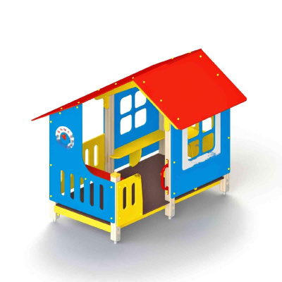 Домик-беседка (с часами)