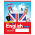 Тетрадь-словарь для записи английских слов А5 48 л., скоба, клетка, ЮНЛАНДИЯ, справка, 403566