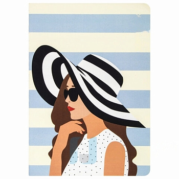 Тетрадь 40 л. в точку обложка SoftTouch, бежевая бумага 70 г/м2, сшивка, А5 (147х210 мм), БЛАЖЕНСТВО, BRAUBERG, 403800