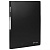 Папка с металлическим скоросшивателем BRAUBERG стандарт, черная, до 100 листов, 0,6 мм, 221634