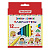 Фломастеры ПИФАГОР "ЭНИКИ-БЕНИКИ", 12 цветов, вентилируемый колпачок, 151401