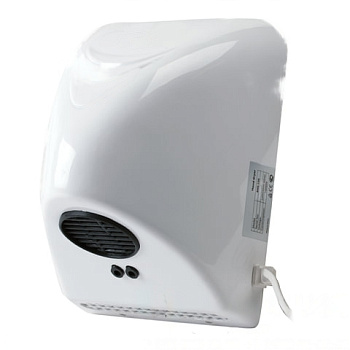 Сушилка для рук PUFF-8814, 800 Вт, пластик, белая