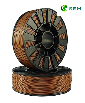 ABS пластик 1,75 SEM бронзовый металлик 0,8 кг