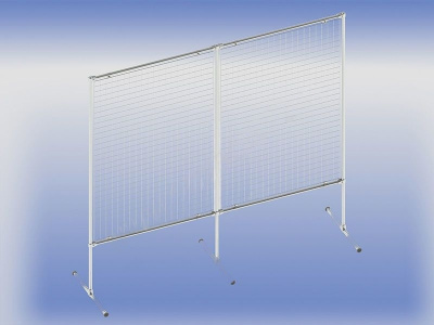 Мобильный Стенд с решеткой, 2х2 м