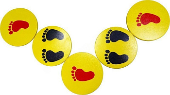 Координационная дорожка из дерева