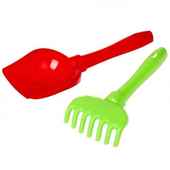 Набор для песочницы (грабли+лопатка)