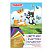 Картон цветной А4 немелованный (матовый), ВОЛШЕБНЫЙ, 10 листов 10 цветов, в папке, ПИФАГОР, 200х290 мм, Слоник, 129911