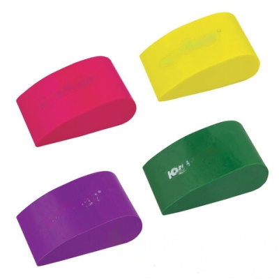 Ластик ЮНЛАНДИЯ "Капля", 38х22х16 мм, цвет ассорти, 228071