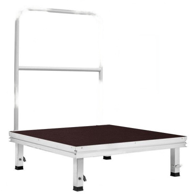 Подиум дирижёрский со съемным поручнем, 1000х1000х200 мм