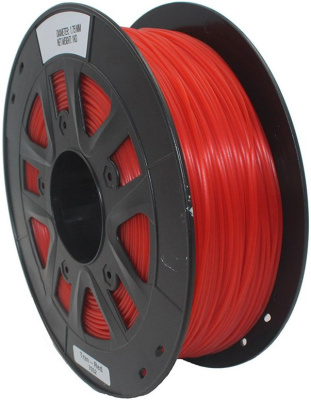 PETG 1,75 SolidFilament прозрачный красный 1 кг