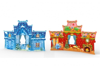 Декорация Дом Деда Мороза