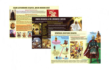 Комплект таблиц История России с древних времен