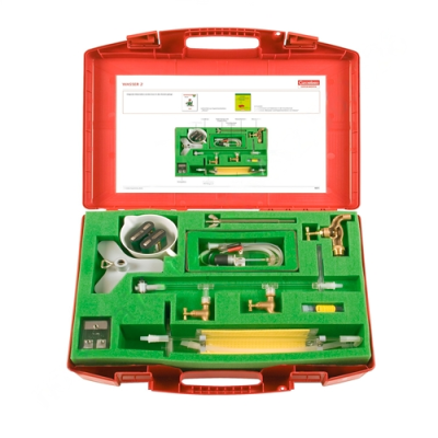 Комплект лабораторного оборудования Давление жидкостей. Схема водопровода