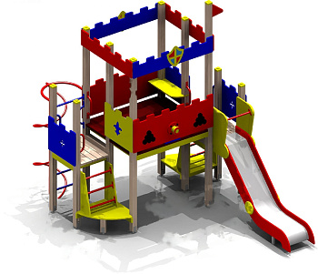 Детский игровой комплекс Крепость №3
