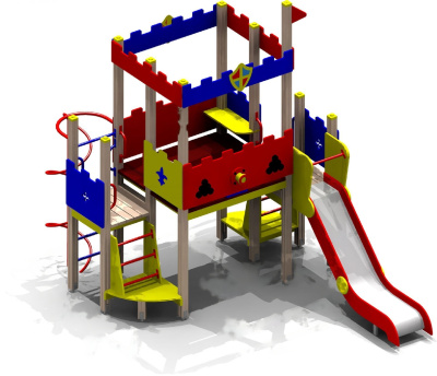 Детский игровой комплекс Крепость №3
