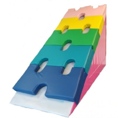 Игровой модуль Мягкая горка с накладными элементами