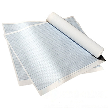 Бумага масштабно-координатная, 400х600 мм, голубая, Лилия Холдинг, ПМБ