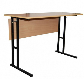 Стол ученический двухместный Бюджет, нерегулируемый (4,5,6,7 р.гр.)