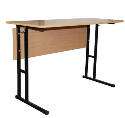 Стол ученический двухместный Бюджет, нерегулируемый (4,5,6,7 р.гр.)