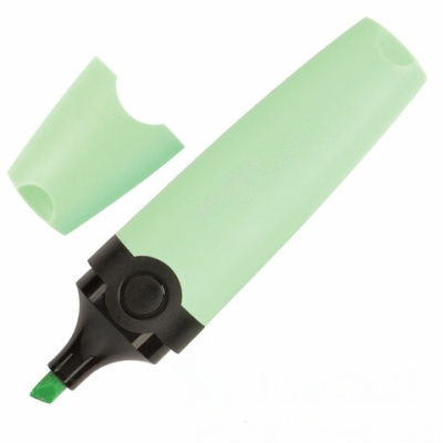 Текстовыделитель BRAUBERG "DELTA PASTEL", МЯТА, линия 1-5 мм, 151730