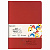 Тетрадь 48 л. в клетку обложка кожзам SoftTouch, сшивка, A5 (147х210мм), КРАСНЫЙ, BRAUBERG RAINBOW, 403877