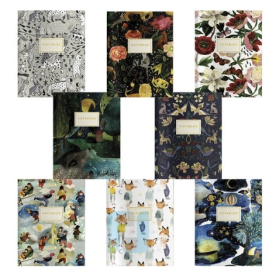 Тетрадь ЕВРО А5 40 л. BRUNO VISCONTI сшивка, линия, "Soft Touch", фольга, бежевая бумага 70 г/м, 7-40-002/02