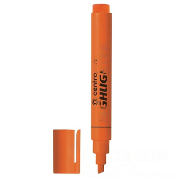 Текстовыделитель CENTROPEN, НЕОН ОРАНЖЕВЫЙ, линия 1-4,6 мм, 8852/1О, 4 8852 0052