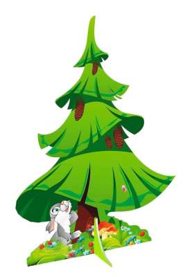 Декорация Елка летняя