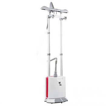 Отпариватель KITFORT KT-915, 2000 Вт, пар 35 г/мин, резервуар 1,6 л, 5 режимов, 1 насадка, белый