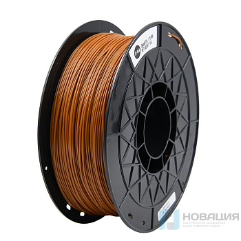 PLA пластик 1,75 SolidFilament коричневый 1 кг