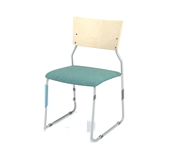 Стул аудиторный штабелируемый Sella