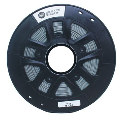 ABS пластик 1,75 SolidFilament серый 1 кг