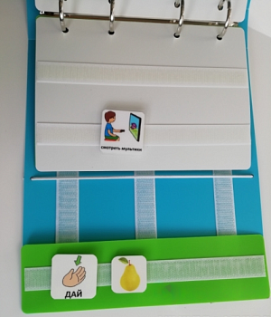 Папка Пекс средняя с набором карточек для детского сада