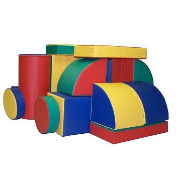 Набор из мягких модулей Гонка, 21 элемент