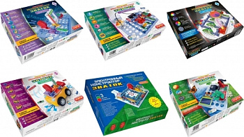 Набор электронного конструктора Эксперименты (6 шт.)