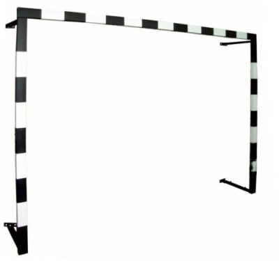 Комплект ворот для игры в мини-футбол (гандбол) с сетками и креплением к стене