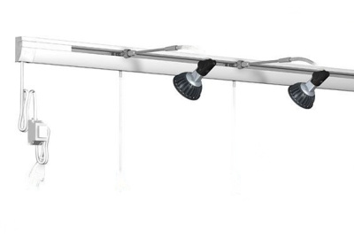 Подвесная рельсовая система Комби для подсветки